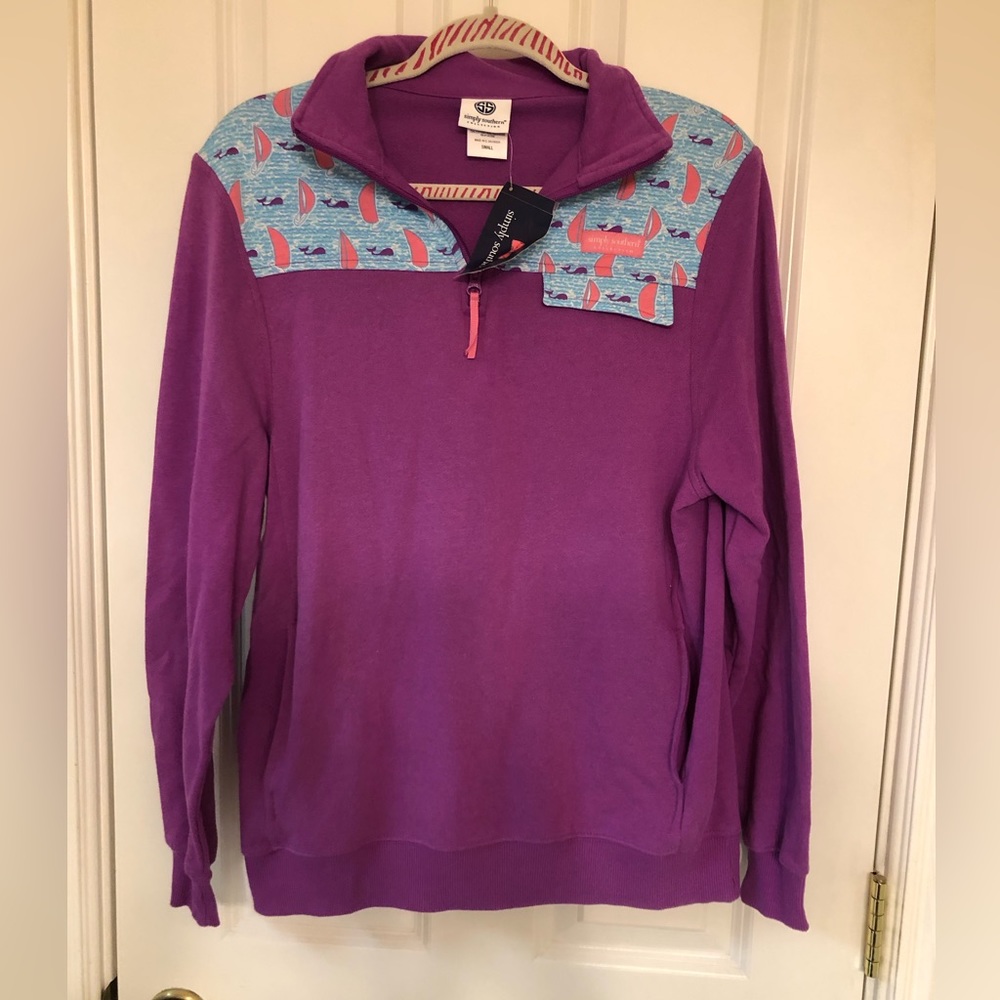 Women’s Simply Southern quarter zip sweatshirt